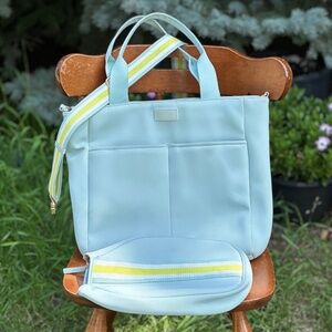 BLUE TOTE BAG